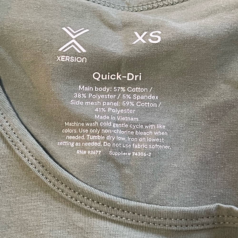 Xersion Racer Back Quick Dry Top - Picture 5 of 5